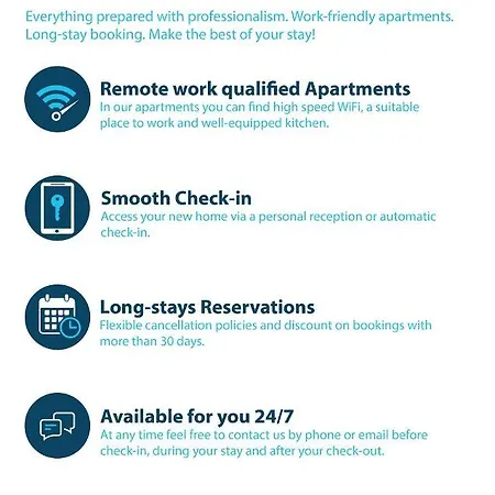 Host Wise - Bright Cozy Flats W Terrace & Pool Apartment *